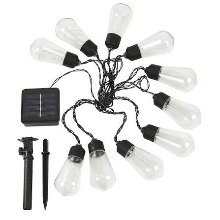 Guirnalda Solar 10M 10 Ampolletas dg